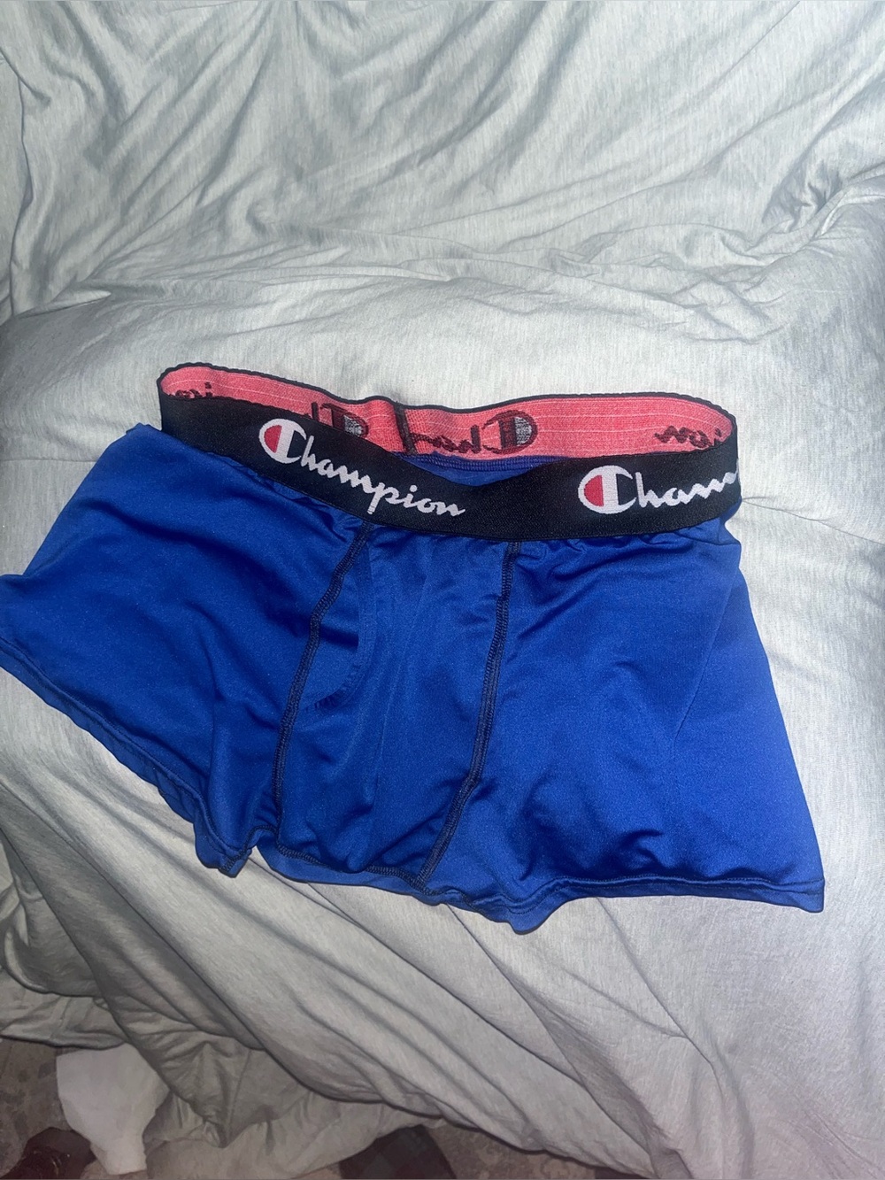 Blue Champion Boxer Briefs, men’s medium